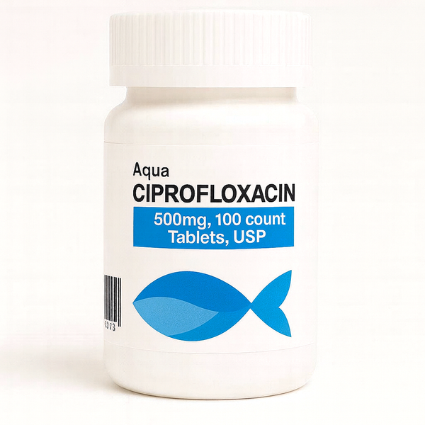 Fish Flox Ciprofloxacin 500 100 Tablets Fish Antibiotics