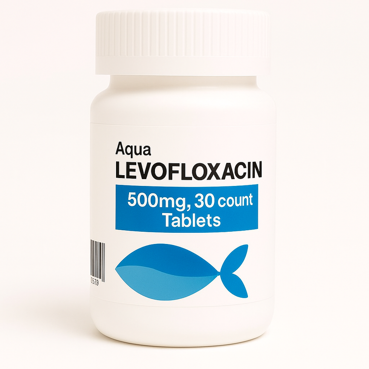 Fish Levofloxacin – 500mg – 30 Tablets