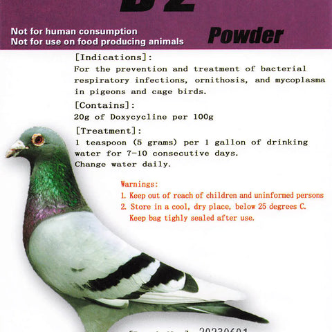 Doxycycline 20% for Birds