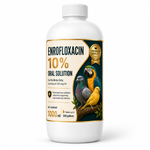 Enrofloxacin 10% for Birds – 100 mg/mL Oral Solution 1L