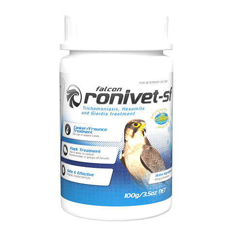 Falcon Ronivet-SF (Vetafarm) - Trichomoniasis Treatment for Falcons