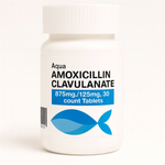 Fish Mox Clavulanate 875mg/125mg 30 Tablets