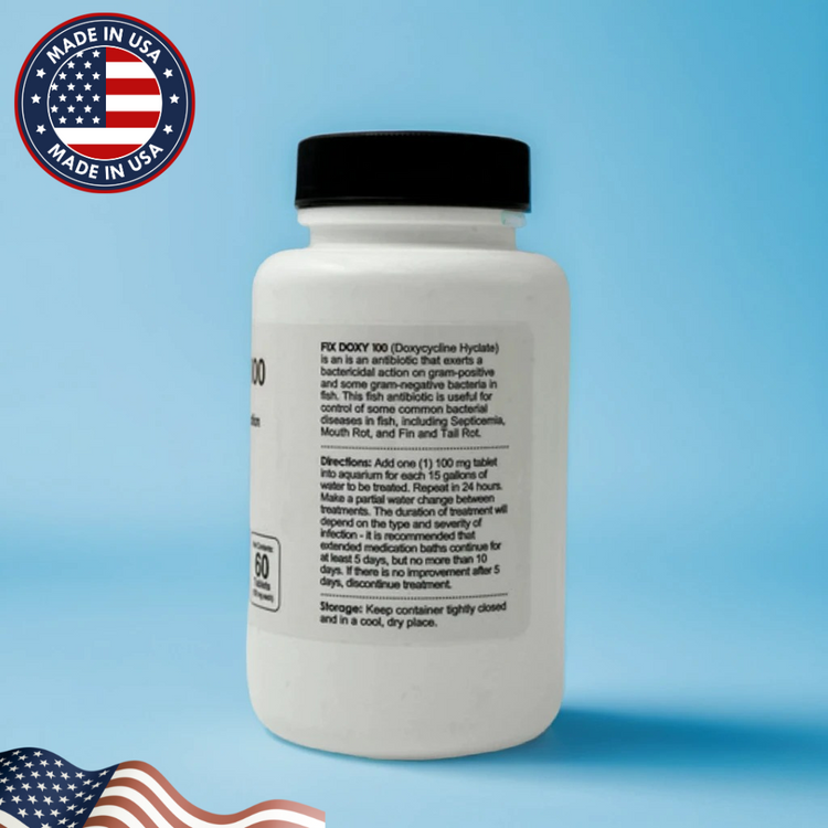 Fish Doxy Doxycycline 100mg 60 Count Fish Antibiotics