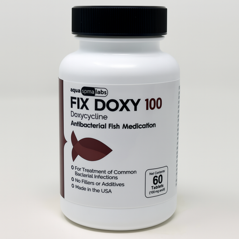 Fish Doxy Doxycycline 100mg 60 Count Fish Antibiotics