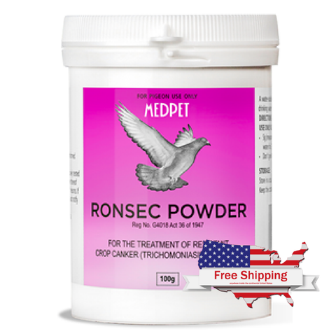 Ronsec (Medpet) Treats Super-Resistant Canker in Pigeons