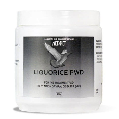 Liquorice Powder (Medpet) Target YBD in Pigeons