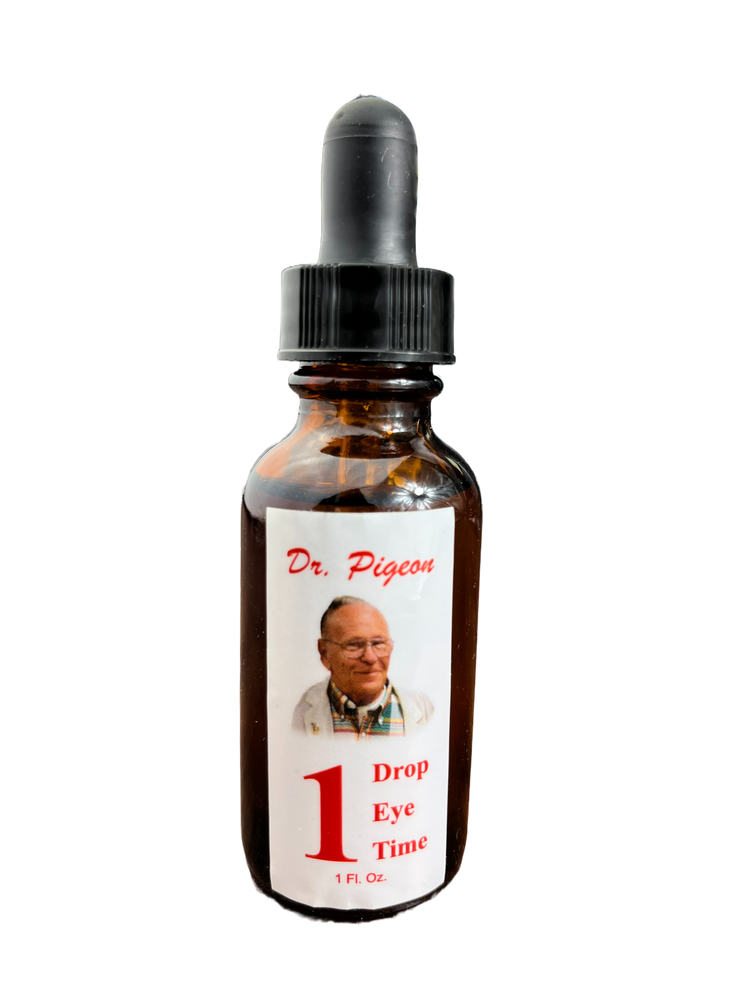 Dr. Pigeon's 1 Drop 1 Eye 1 Time