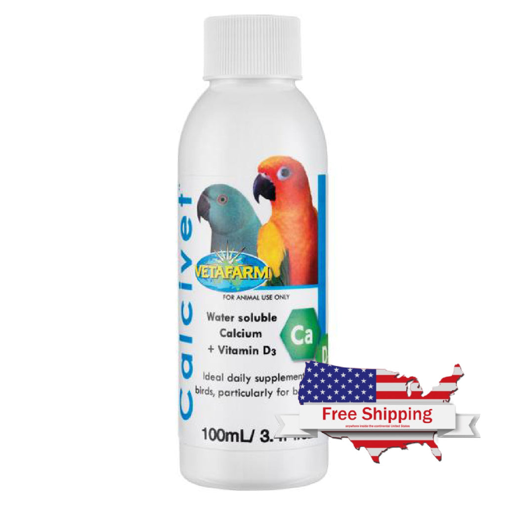 Calcivet (Vetafarm): Daily Calcium Supplement for Birds