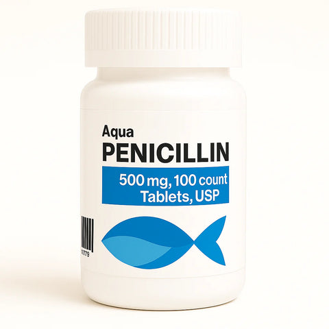 Fish Penicillin 500mg 100 Tablets 