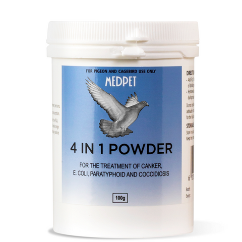 Medpet 4 in 1 Powder: Effective Treatment for Coccidiosis, Paratyphoid, etc.