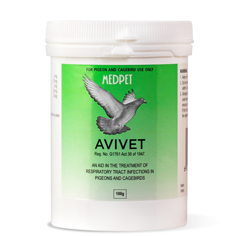 Avivet (Medpet) Effective Treatment for Pigeon Bacterial Diseases