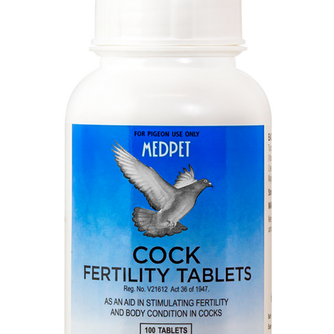Cock Fertility Tablets (Medpet) Enhance Pigeon Breeding Success