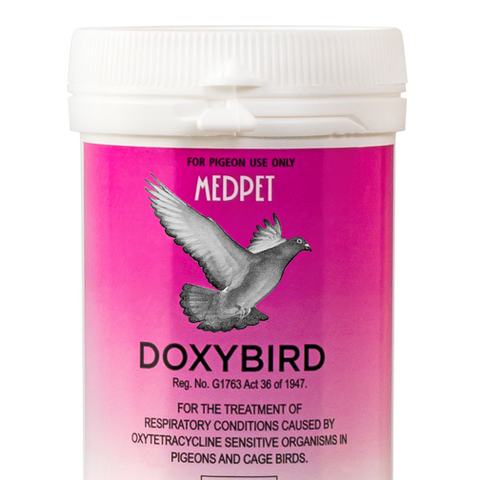 Doxybird Tabs (Medpet): Treats Ornithosis / One Eye Cold in Pigeons