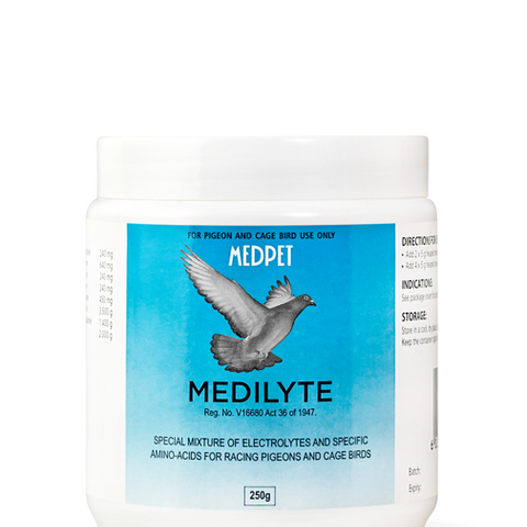 Medilyte (Medpet) Electrolytes for Racing Pigeons