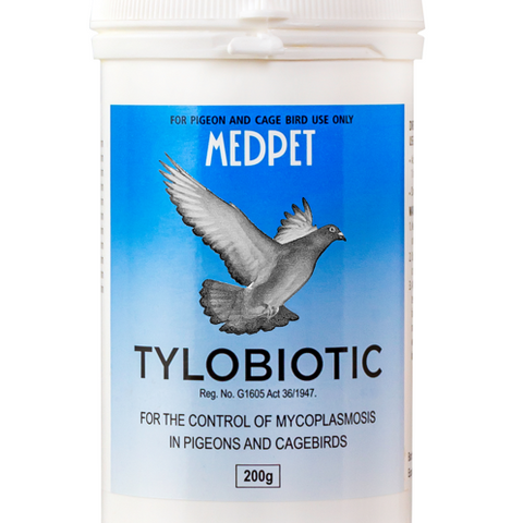 Tylobiotic (Medpet) Tylosine  for Pigeons. Mycoplasmosis in Pigeons Treatment