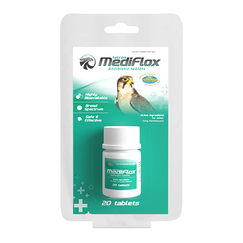 Falcon MediFlox -  broad-spectrum treatment for falcons