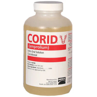 Corid for Coccidiosis in Birds (Amprolium)