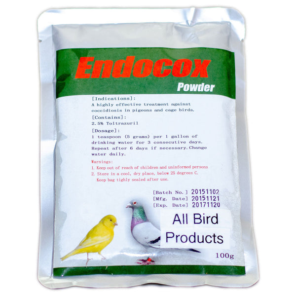 Endocox Powder – Targeted Coccidiosis Treatment for Pigeons & Cage Birds
