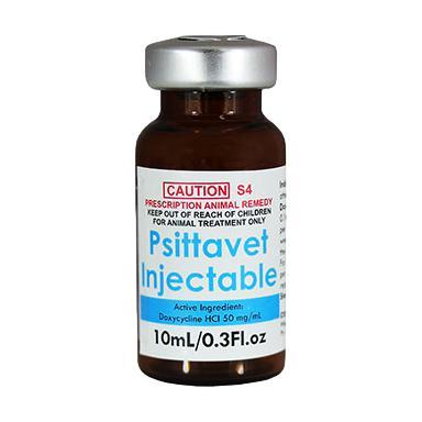 Psittavet Injectable (Vetafarm) - Effective Treatment for Chlamydia Psittaci, Ornithosis in Birds